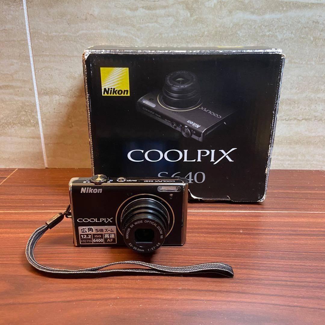 Nikon COOLPIX S640 デジカメ 4626 【公式通販】