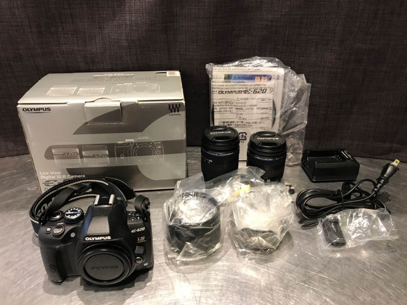 値下げアイテム！【】オリンパス OLYMPUS E-620 デジタル1眼レフ レンズセット U