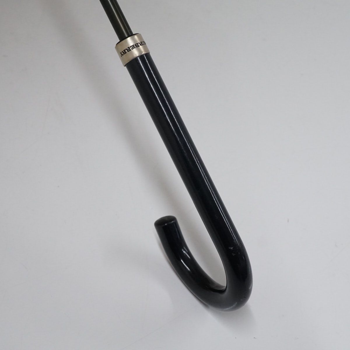 Burberry's ベージュ ブラック 雨傘 60cm BURBERRY レディース 折りたたみ傘 TRAFALGAR UMBRELLA