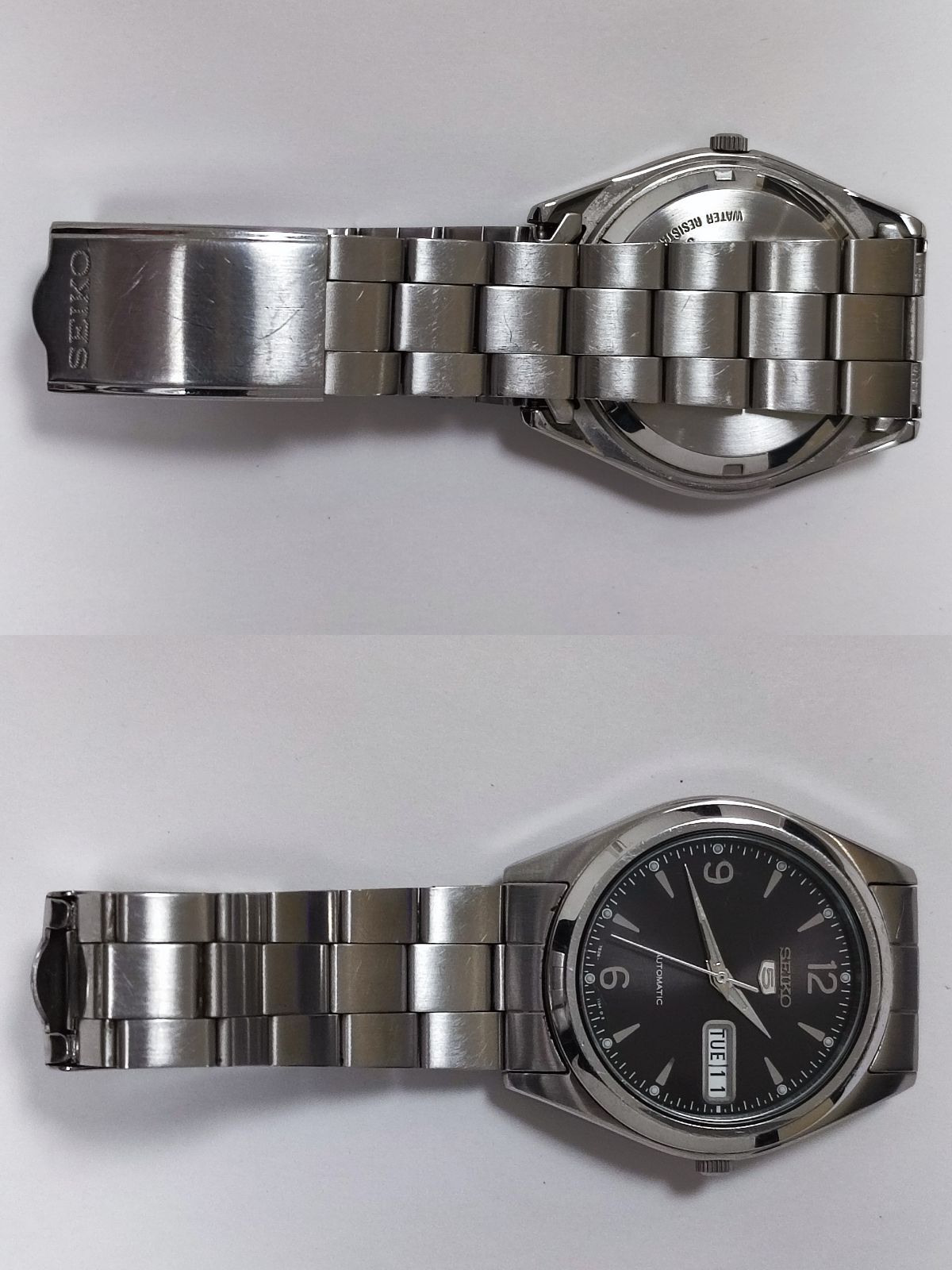 SEIKO5 セイコー5 7S26-0060 自動巻 稼働 デイデイト 黒文字盤 - メルカリ
