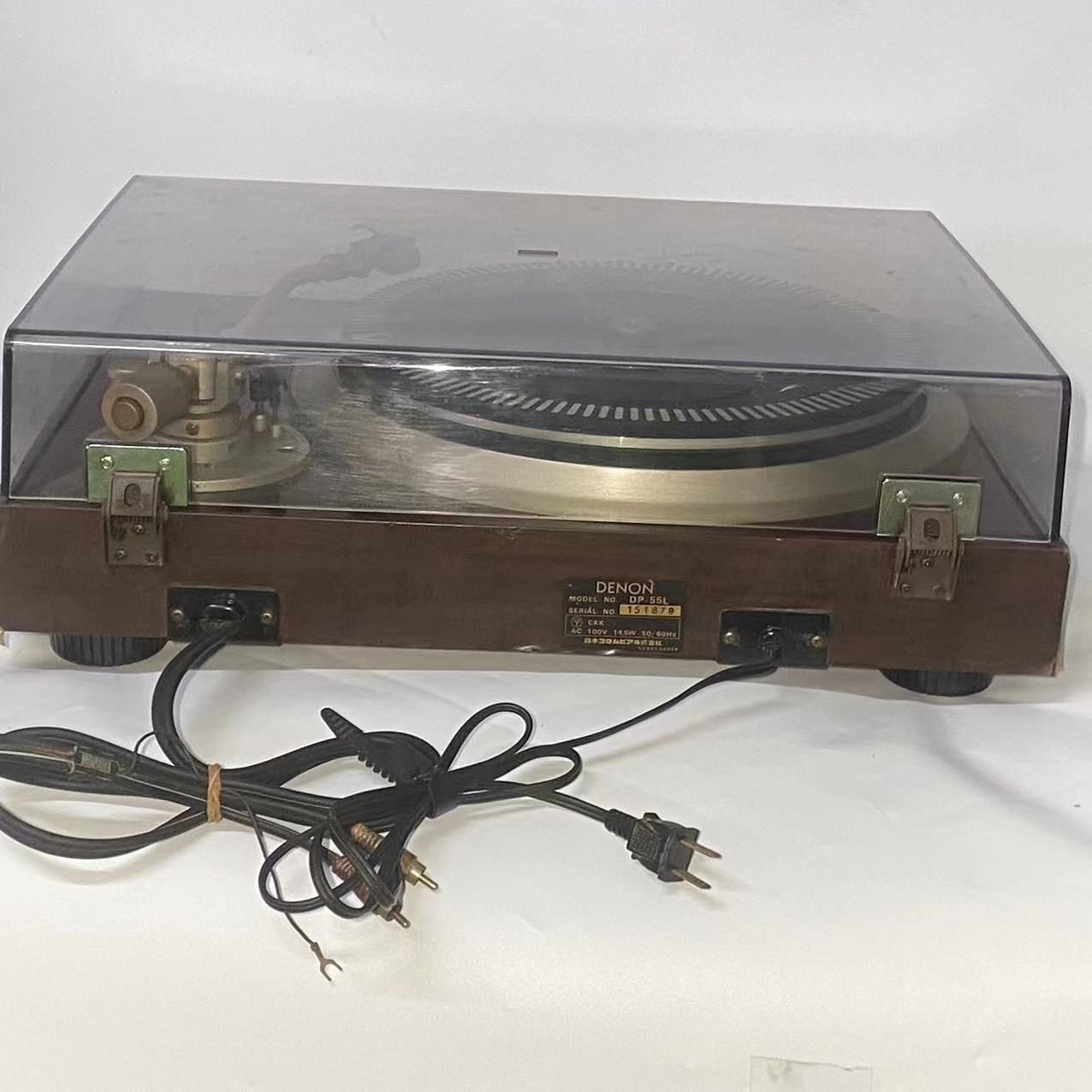 ジャンク品】DENON レコード プレイヤー DP-55L - メルカリ