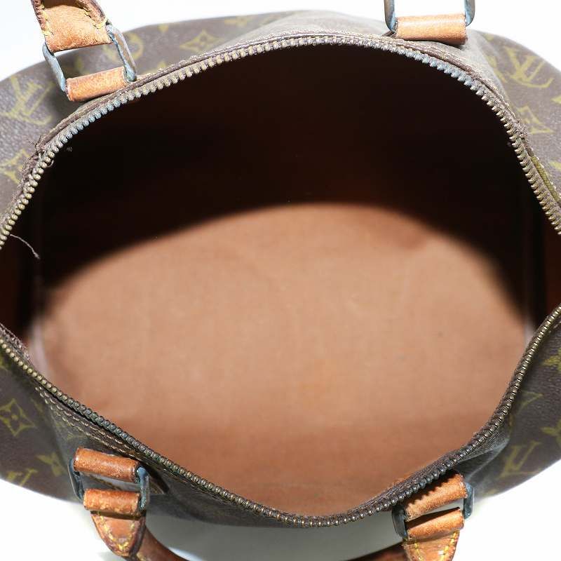 Louis Vuitton ボストンバッグ ブラウン スピーディー30 LOUIS VUITTON オールドスピーディ30モノグラムボストン