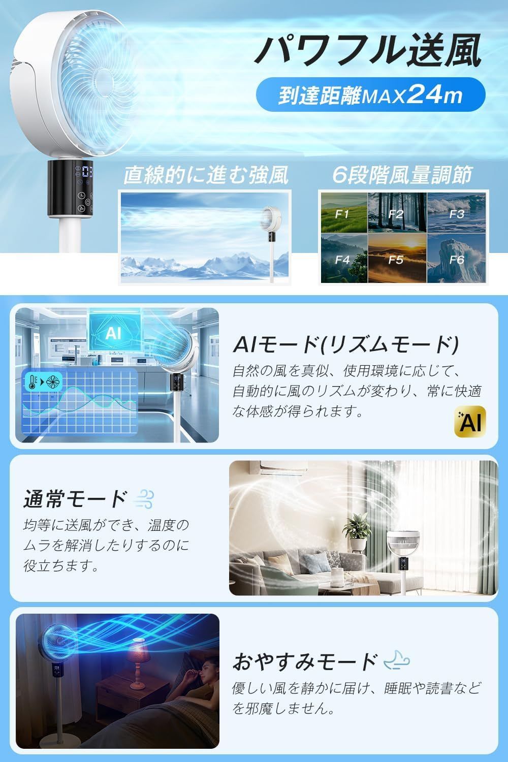 6段階調節