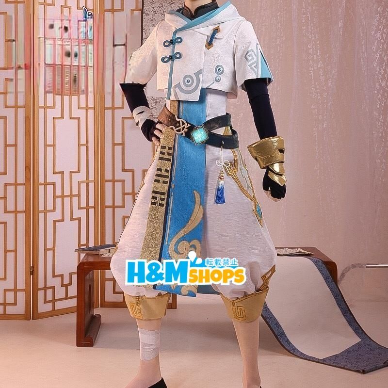 三分妄想 原神 コスプレ 重雲 ちょううん 衣装 ウィッグ 靴 追加