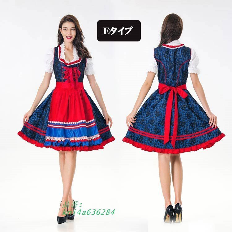 コスパ最強 ハロウィン メイド服 プレセクシー カップル仮装 オクトーバーフェスト おすすめ 女 男ウケ ニーソックス レディース kni4a636284