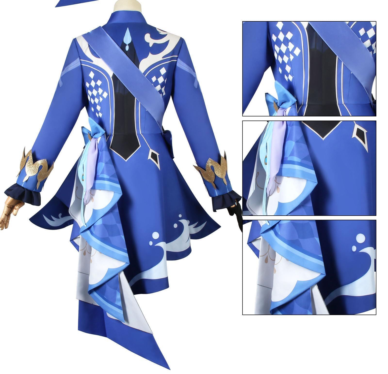 原神 コスプレ フォカロルス フリーナ 芙?洛斯 ウィッグ付き