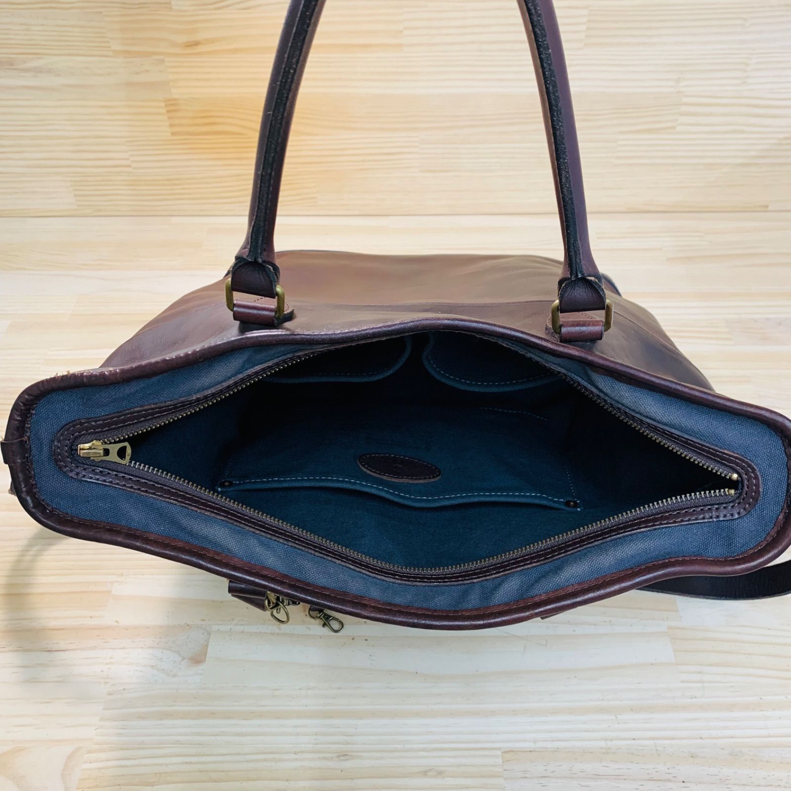 VASCO バッグ ZZ47798 VASCO LEATHER NELSON 2WAY BAG レザー バッグ - メルカリ