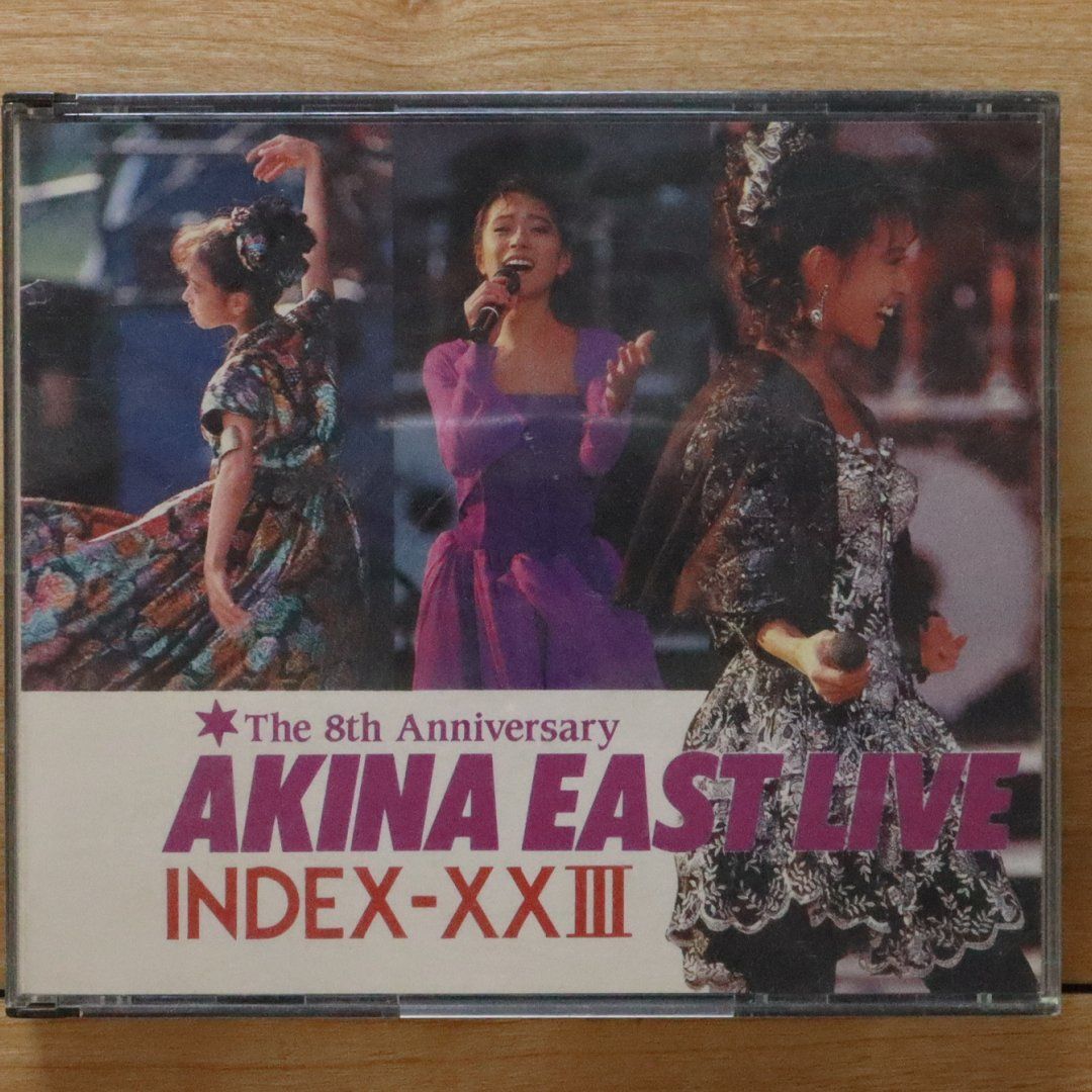 中古CD☆中森明菜/Akina Nakamori□ AKINA EAST LIVE INDEX-XXIII
