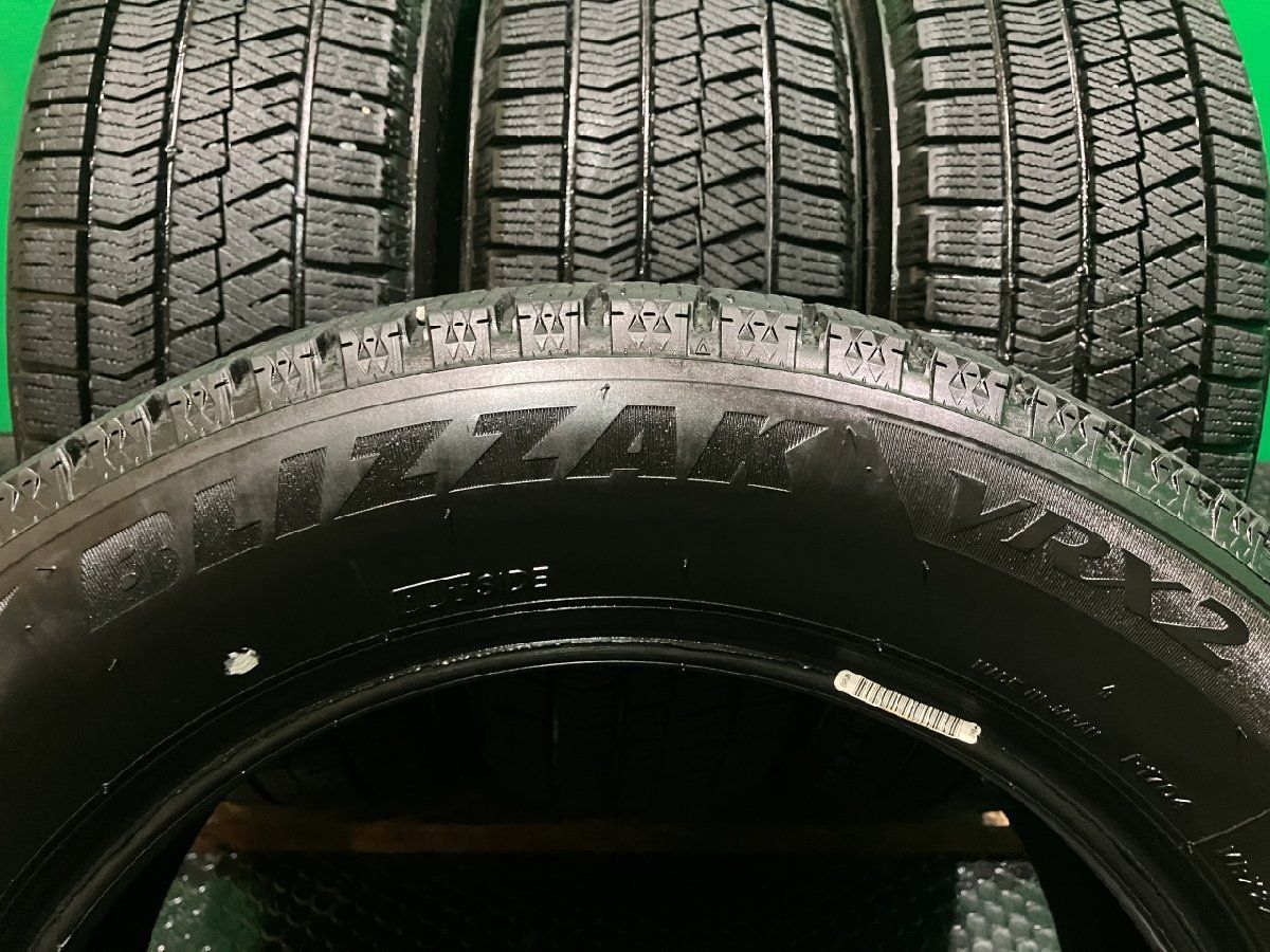 BS BRIDGESTONE BLIZZAK VRX2 185/60R15 15インチ スタッドレス 4本 21年製 ヴィッツ フィット ヤリス  シエンタ等 (MTK372) - メルカリ