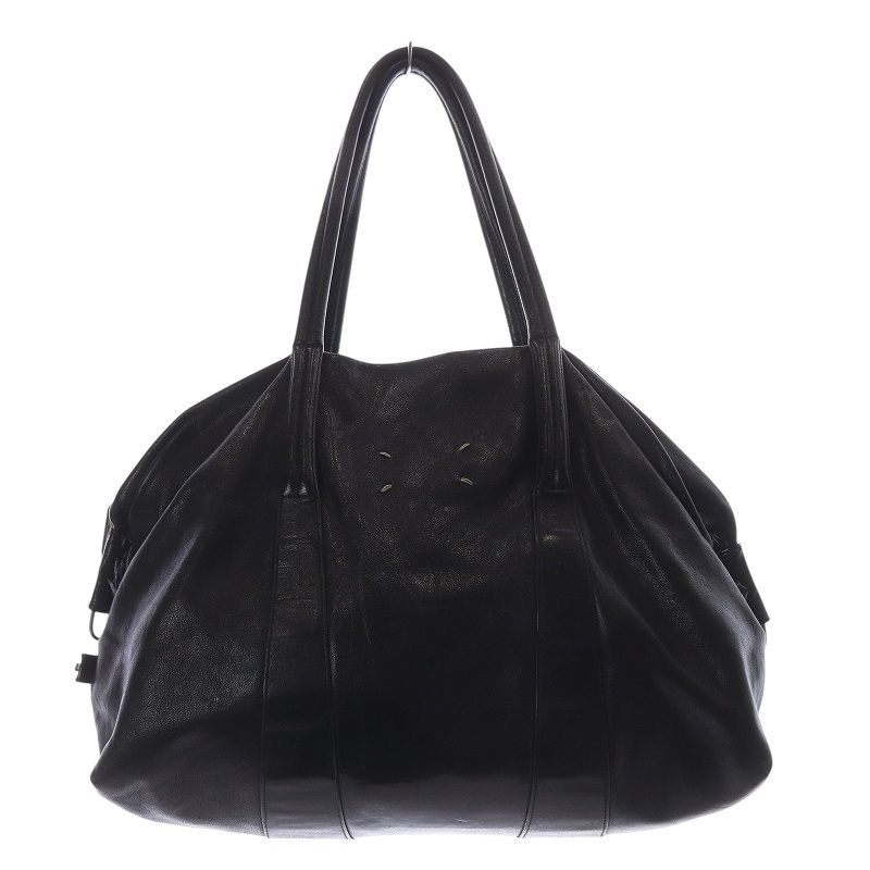 メゾンマルジェラ 11 Maison Margiela 11 セーラーバッグ ショルダーバッグ ハンドバッグ トートバッグ レザー 黒