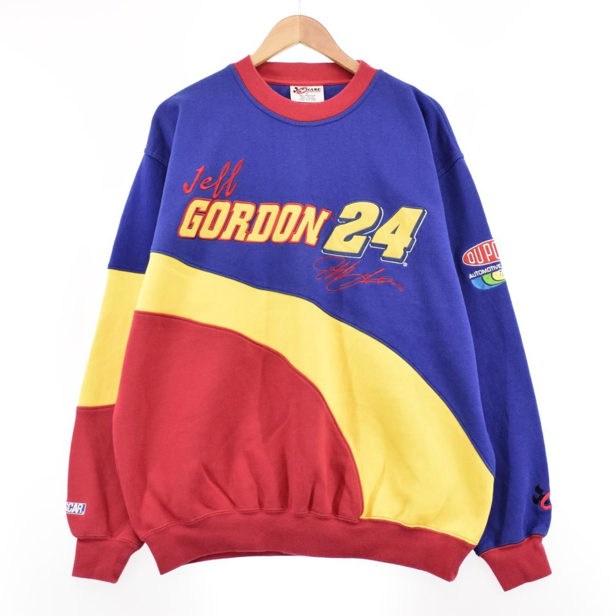 古着 CHASE AUTHENTICS 切替 レーシング スウェットシャツ トレーナー メンズXL /eaa344957 【中古】/eaa344957