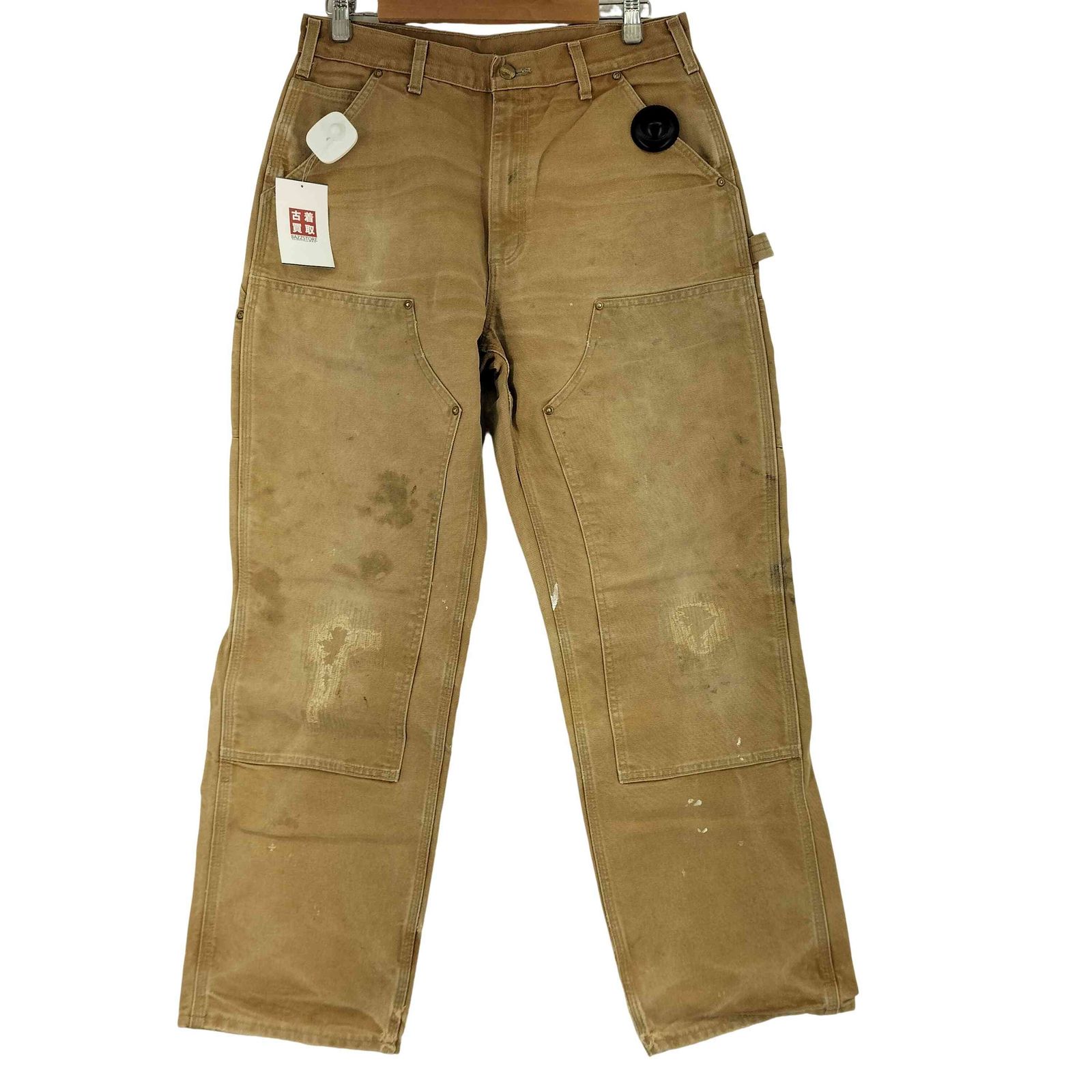 90s Carhartt カーハート　ダブルニーダックパンツ 90s USA製 carharttカーハート ダブルニー ダック地 ペインター