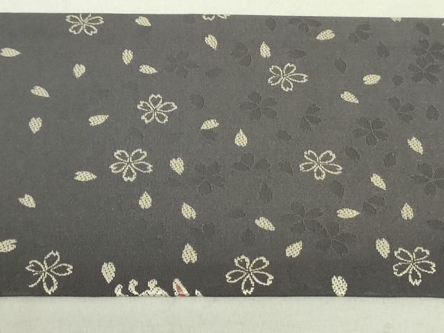 平和屋着物○九寸名古屋帯 跳び兎 舞桜 正絹 逸品 DAAT0246ob - メルカリ