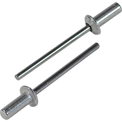 ロブテックス ブラインドリベットシールドタイプ 1000本 アルミ スティール6-4 NSA64C