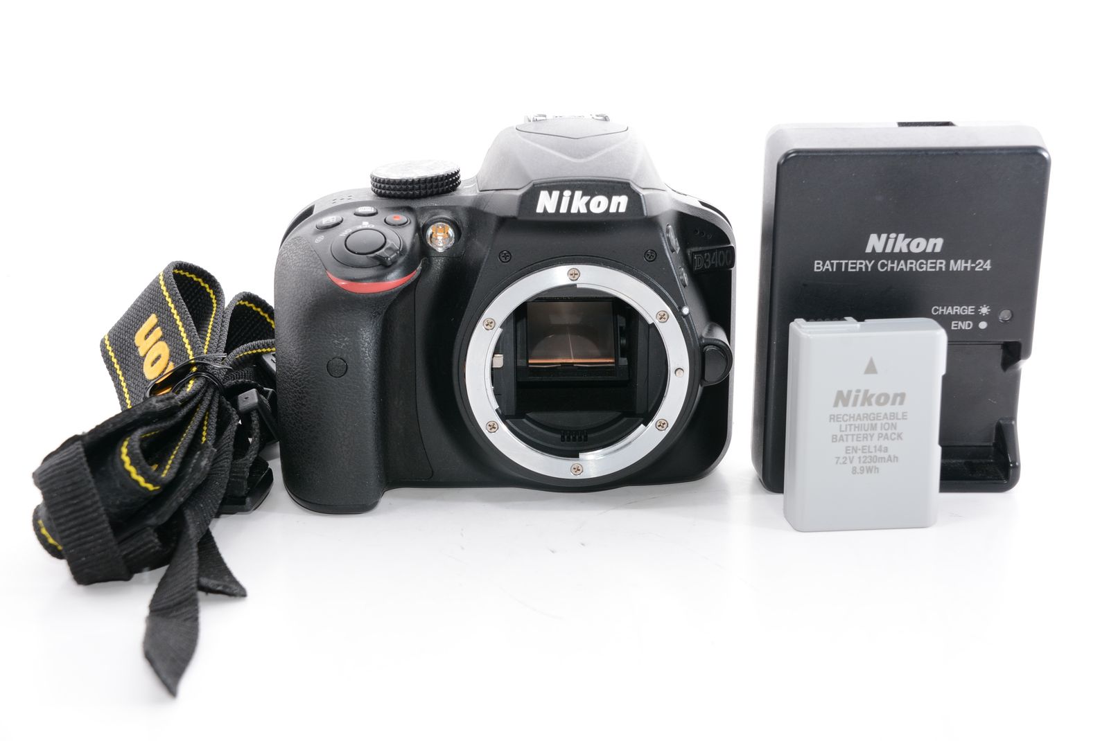 Nikon デジタル一眼レフカメラ D3400 ボディー ブラック - メルカリ