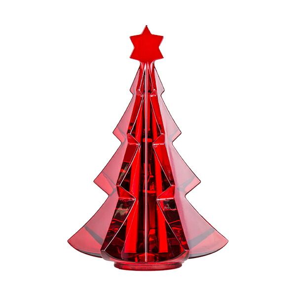 【新品】 Baccarat バカラ オーナメント ノエル メリベル ツリー 新品】 バカラ Baccaratオーナメント ノエル メリベル ツリー レッド