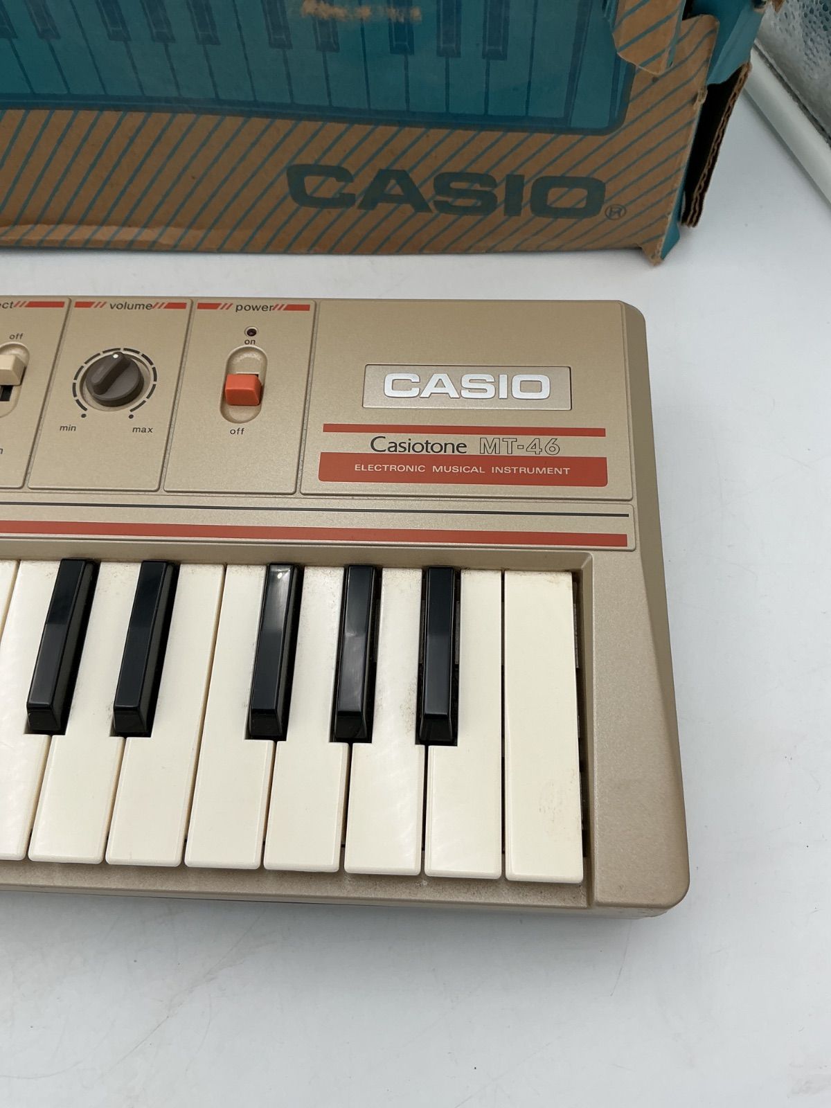 CASIO Casiotone MT-46 ヴィンテージ 電子ピアノ - メルカリ