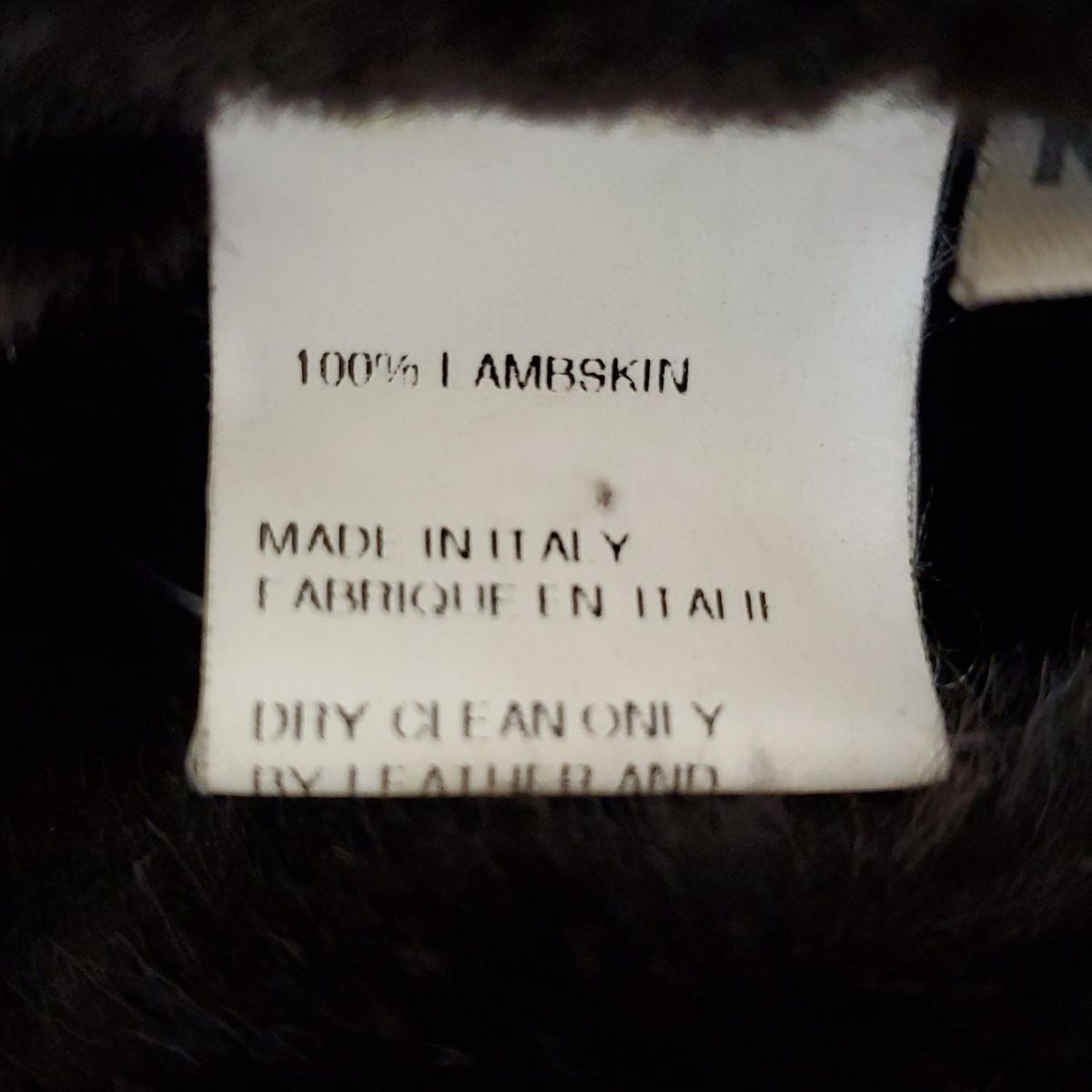 ダークブラウン ムートン