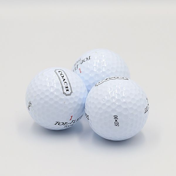 COACH ゴルフボールケース コーチ ゴルフボール ゴルフティー セット