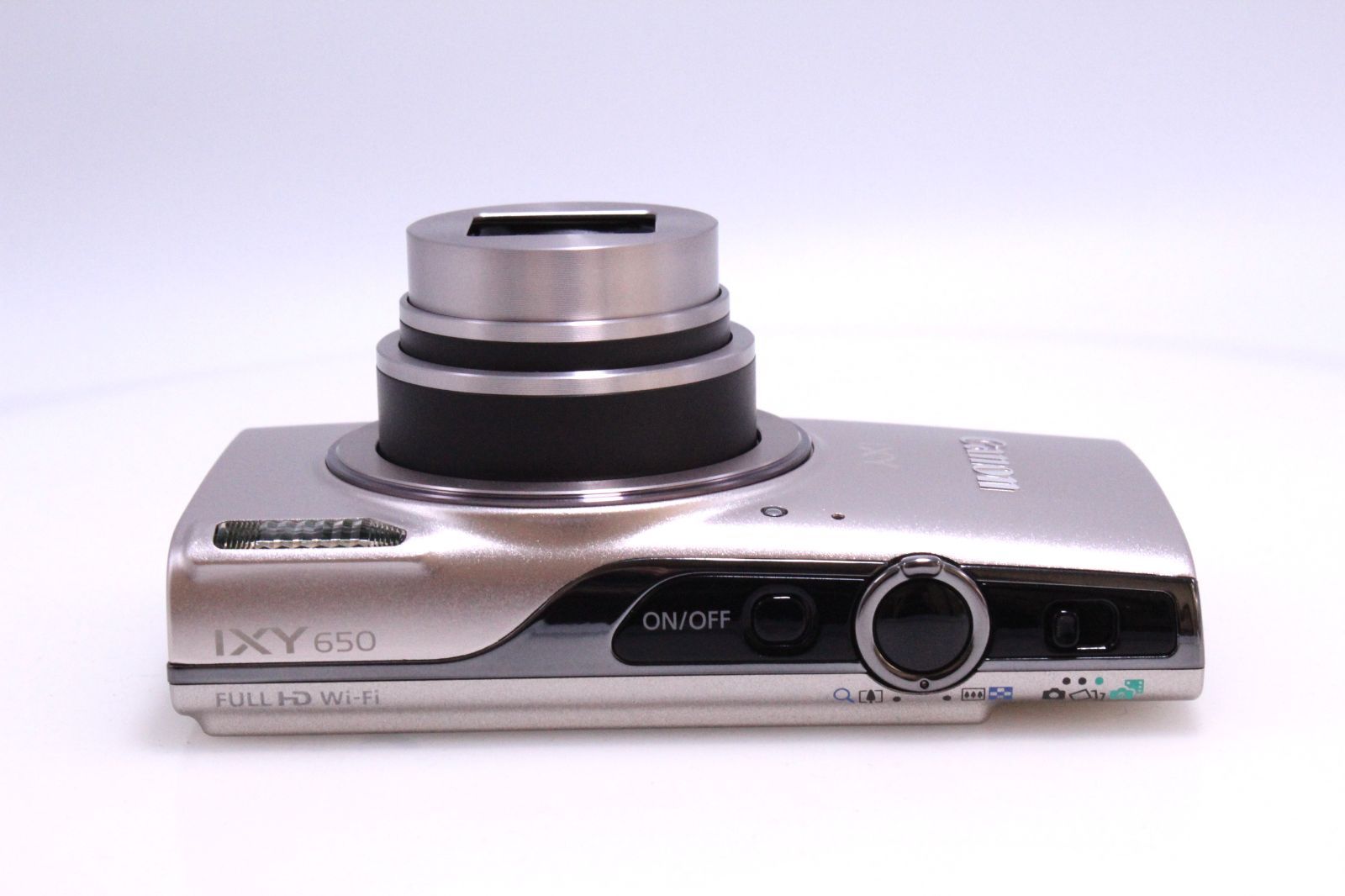 超極美品】Canon IXY 650 シルバー 光学12倍ズーム/Wi-Fi対応 超極美品】Canon IXY 650 シルバー 光学12倍ズーム/Wi-Fi対応