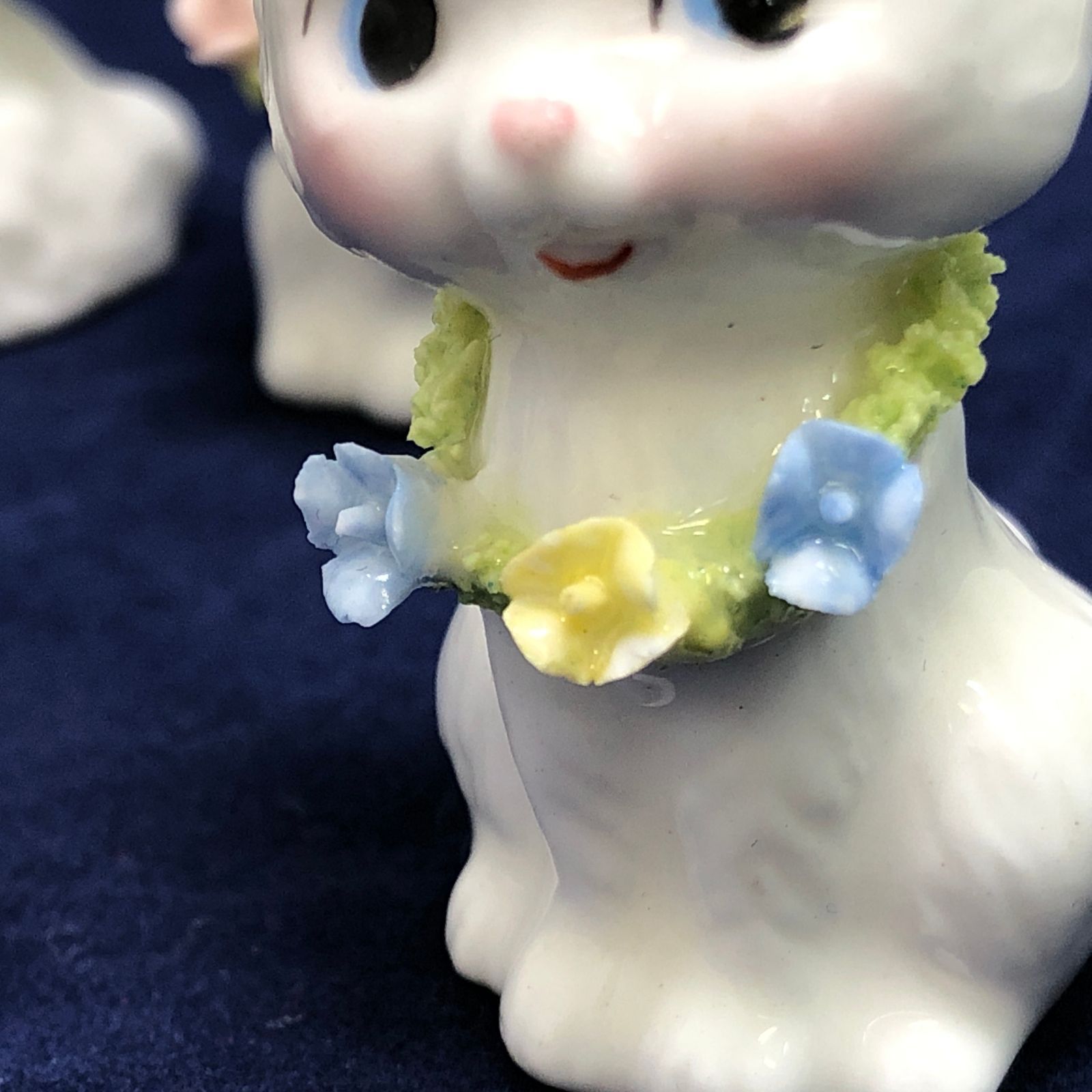 中古】加藤工芸 KATO KOGEI フィギュリン 陶器 人形 アニマル6体