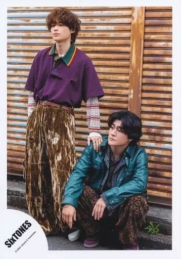 中古】生写真(ジャニーズ) SixTONES/松村北斗・森本慎太郎/全身