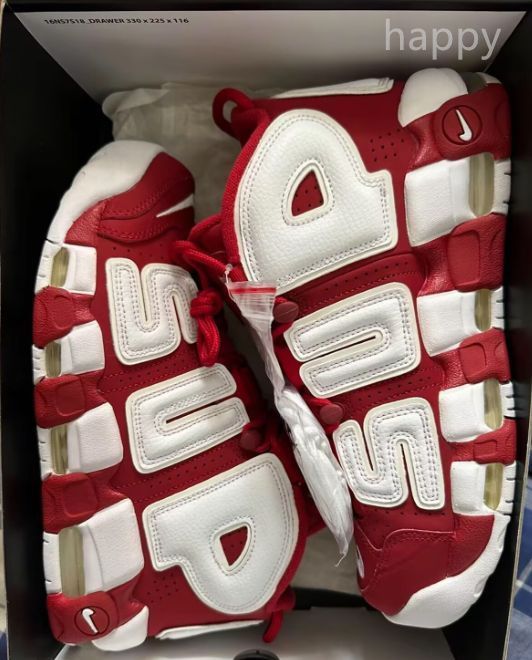 新品 Nike Air More Uptempo x Supreme