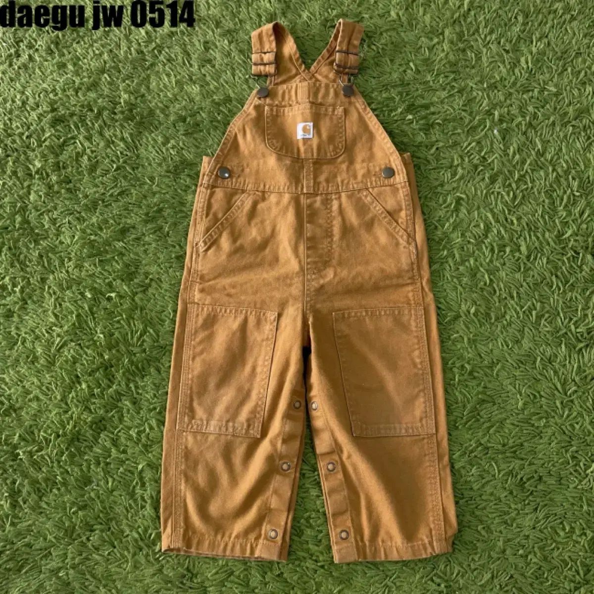 Carhartt オーバーオール 18m Carhartt カーハート オーバーオール キッズ キャンバス ビブ