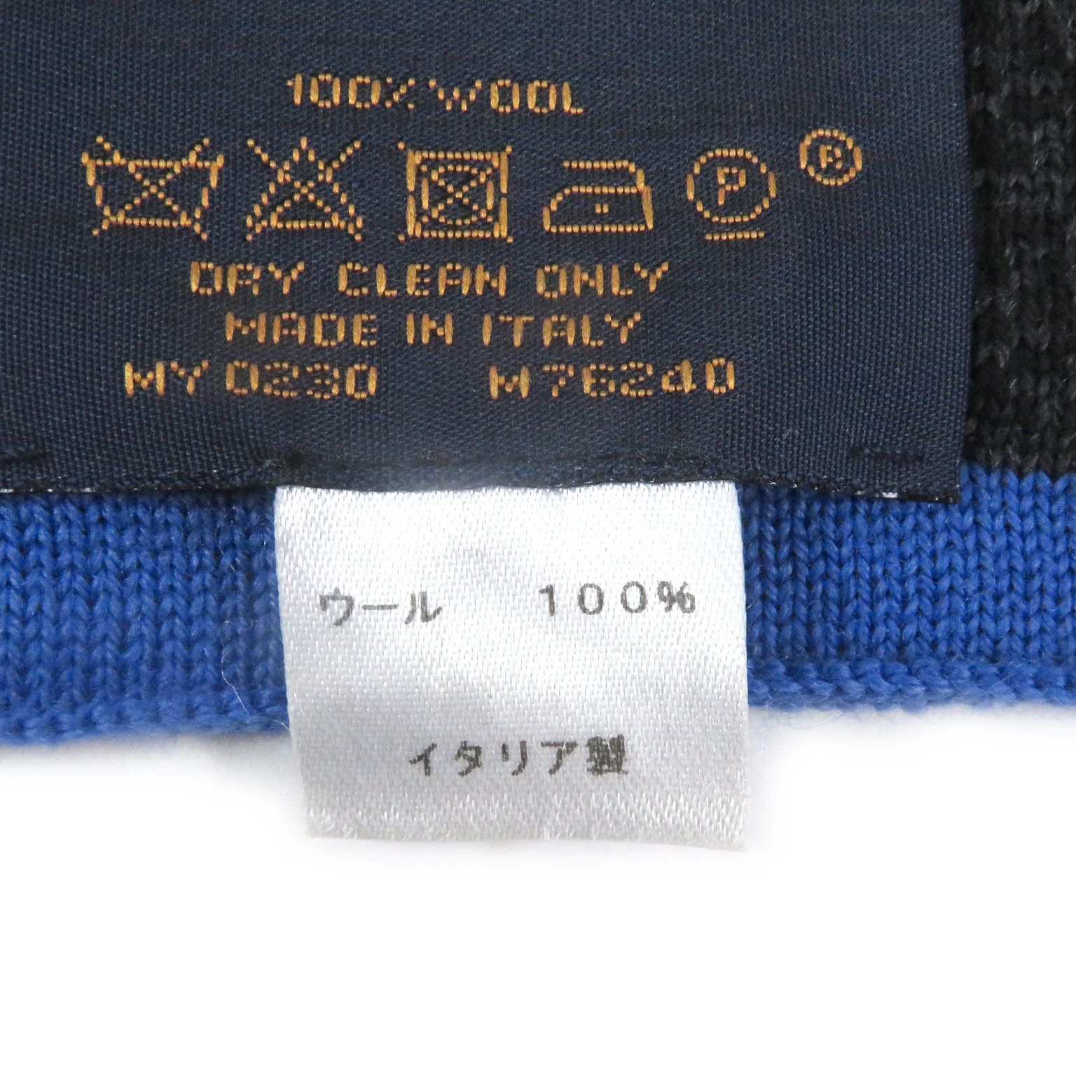 極美品□LOUIS VUITTON ルイヴィトン 2020年製 M76240 ウール100  