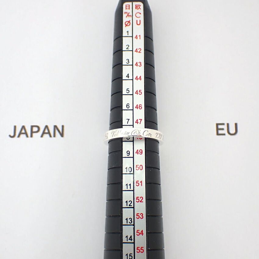 TIFFANY＆Co. ティファニー ノーツナローリング 8号 ティファニー 925 ノーツ ナロー リング /8号/g509-32 - メルカリ