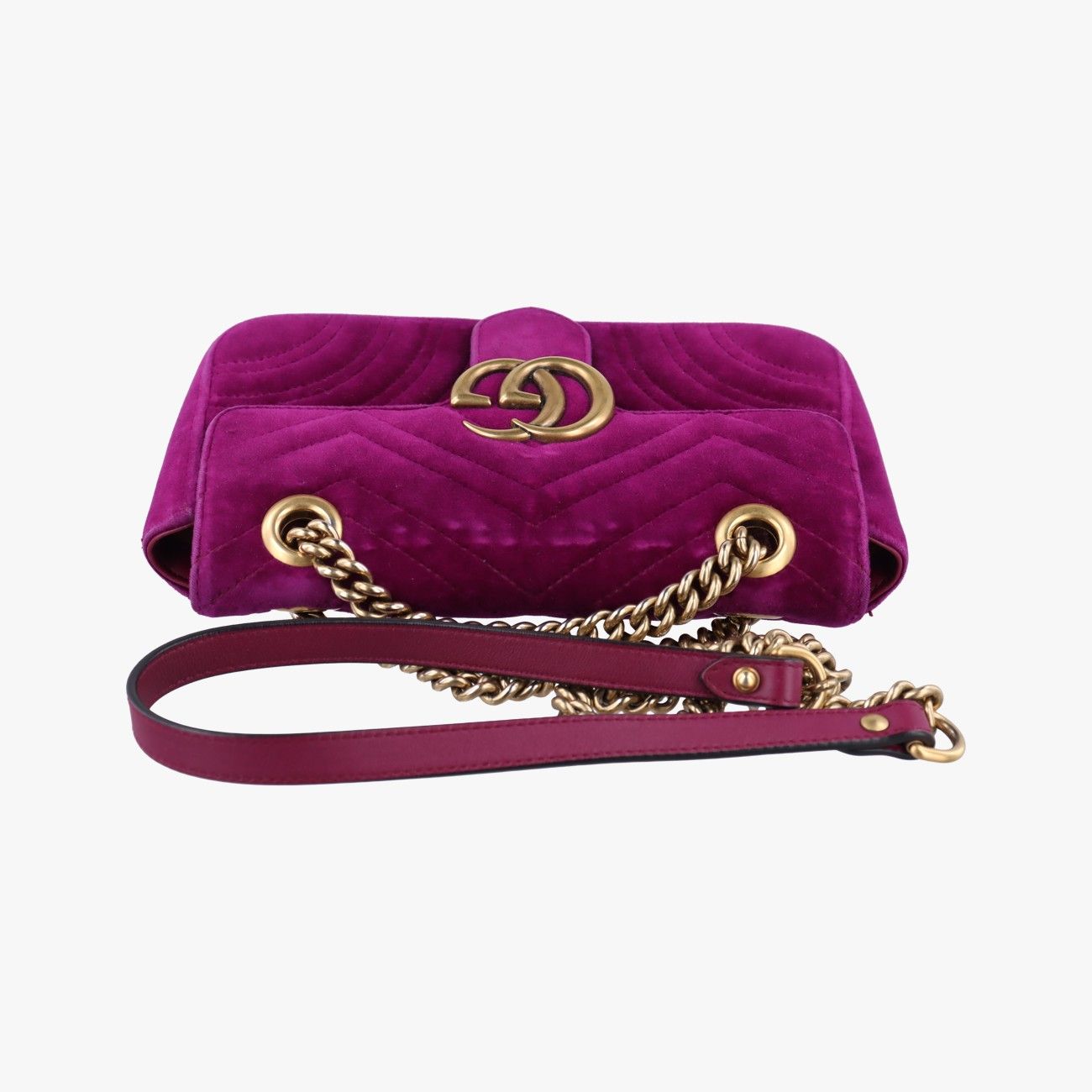 グッチGucciGGマーモント パープル