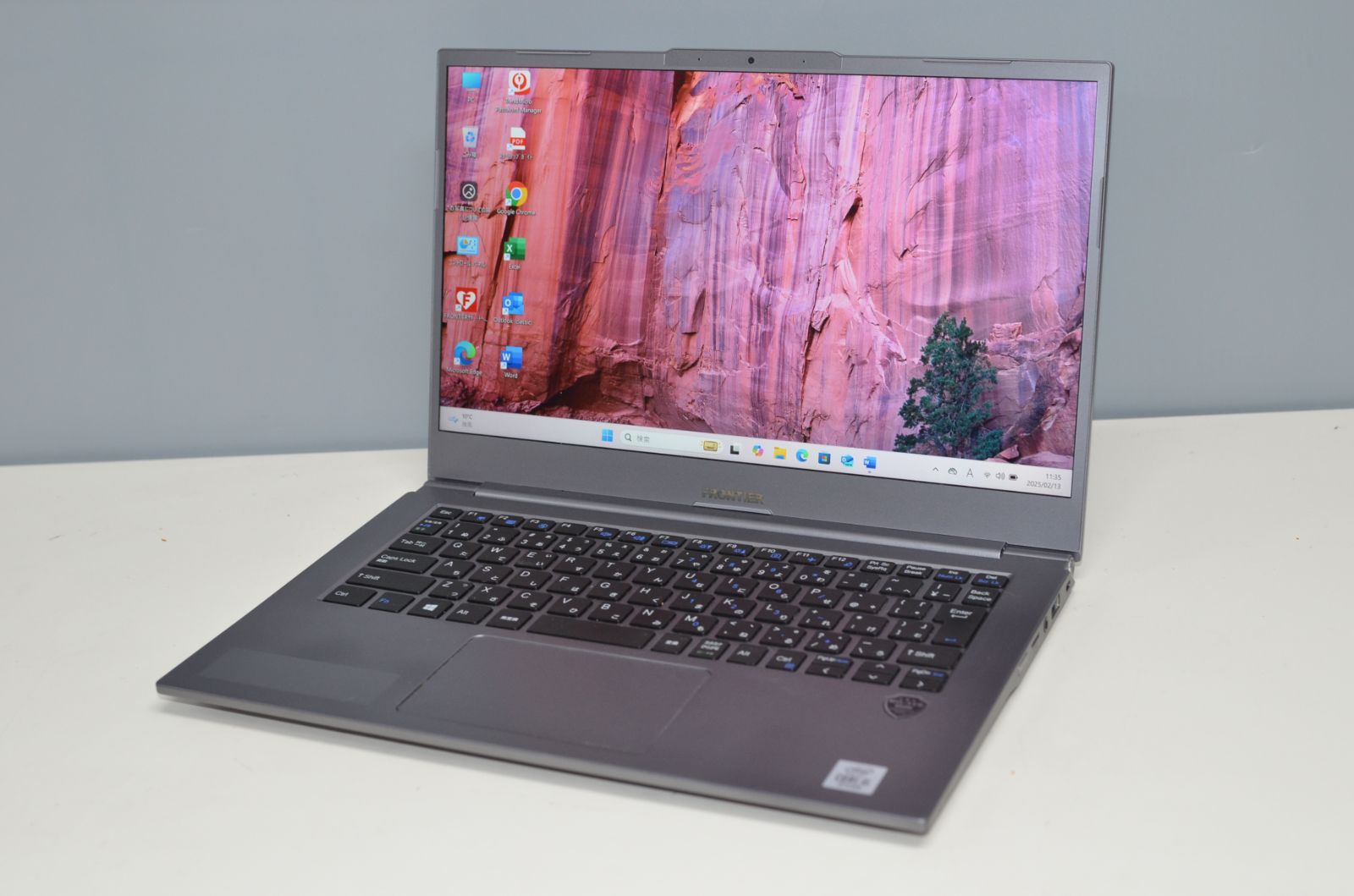 Win11/i5/SSD1TB/16GB/Webカメラ付ノートPC FRONTIER - メルカリ