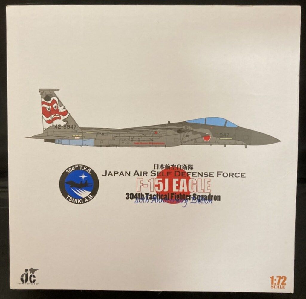 dcWINGS 1/72 F-15J 航空自衛隊 第304飛行隊 創設40周年記念塗装