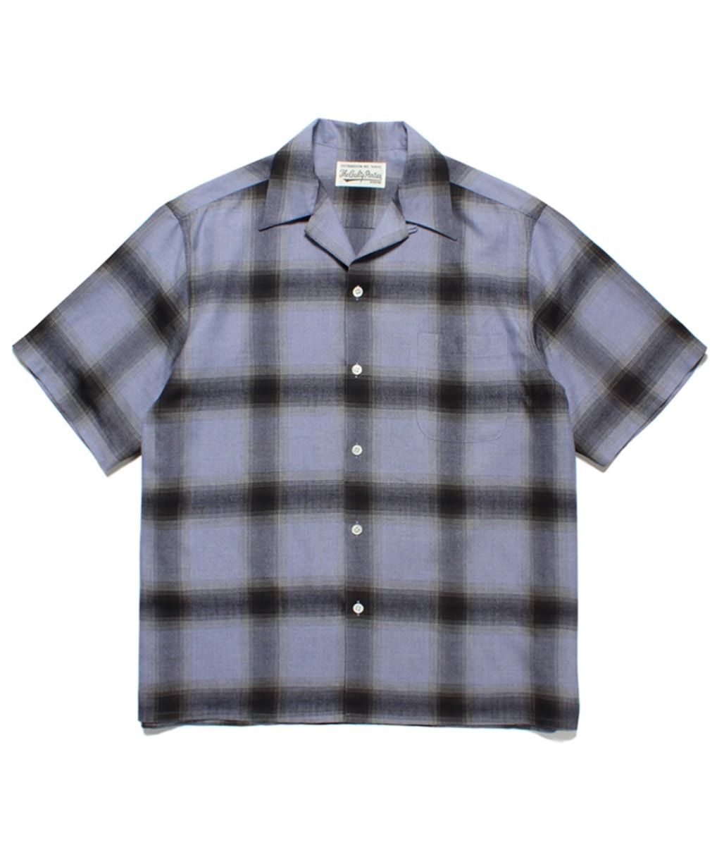 大人気の1枚☆WACKO MARIA ワコマリア☆OMBRE CHECK オープン