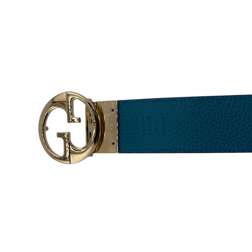 GUCCI グッチ リバーシブル GG ロゴ バックル レザー ベルト 極美品 58663-1.jpg