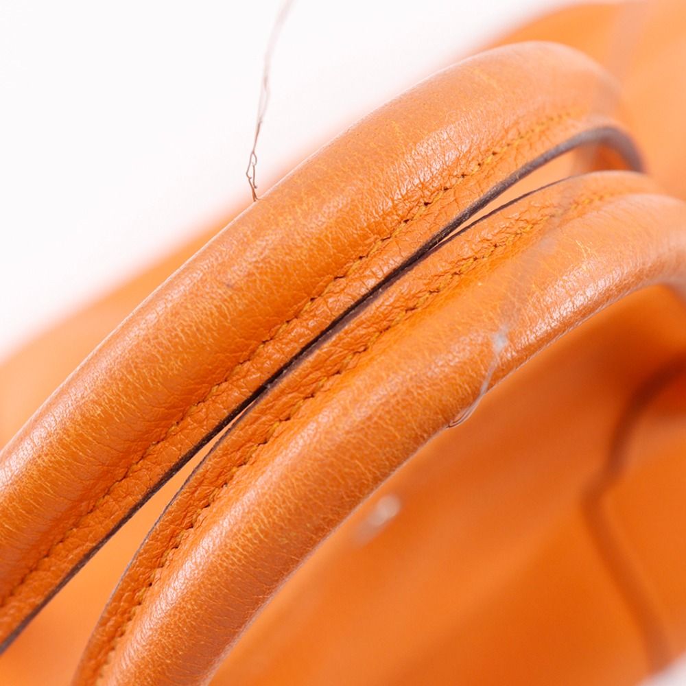 HERMES】エルメス ガーデンパーティ36 PM ネゴンダ オレンジ □O  