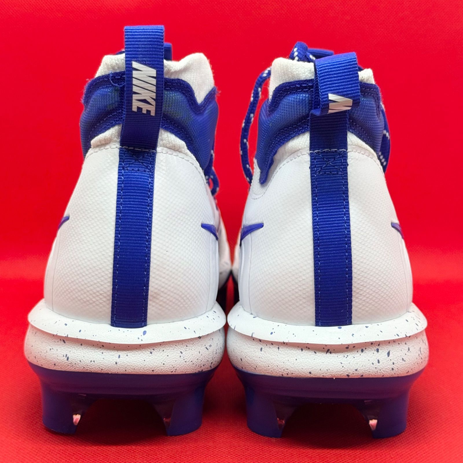 ナイキ 野球スパイク アルファハラチNXT MCS ホワイト×レッド 箱無し NIKE ナイキ ポイントスパイク 野球 スパイク アルファハラチ