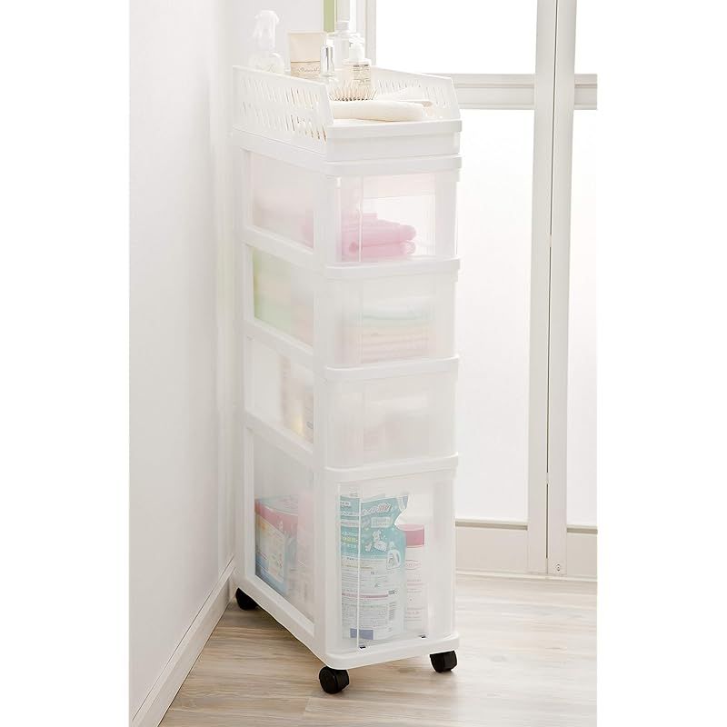 木本化学工業 すきまストッカー 4段 ポリプロピレン 1 HRDEVELOPMENT_JP