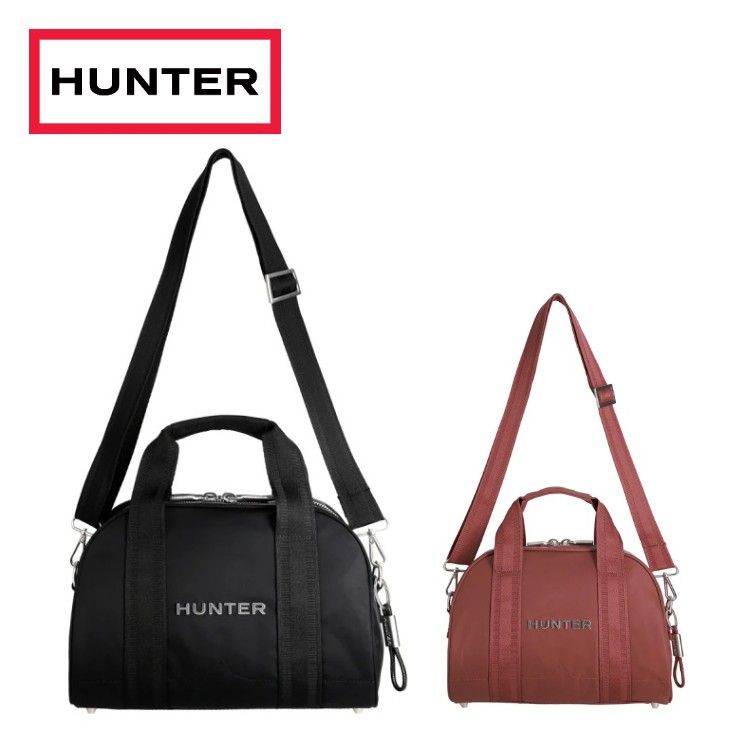 25秋冬 ハンター HUNTER レディース プレミアム ナイロン バレル バッグ UBX5545NYL ショルダーバック 鞄 カバン かばん