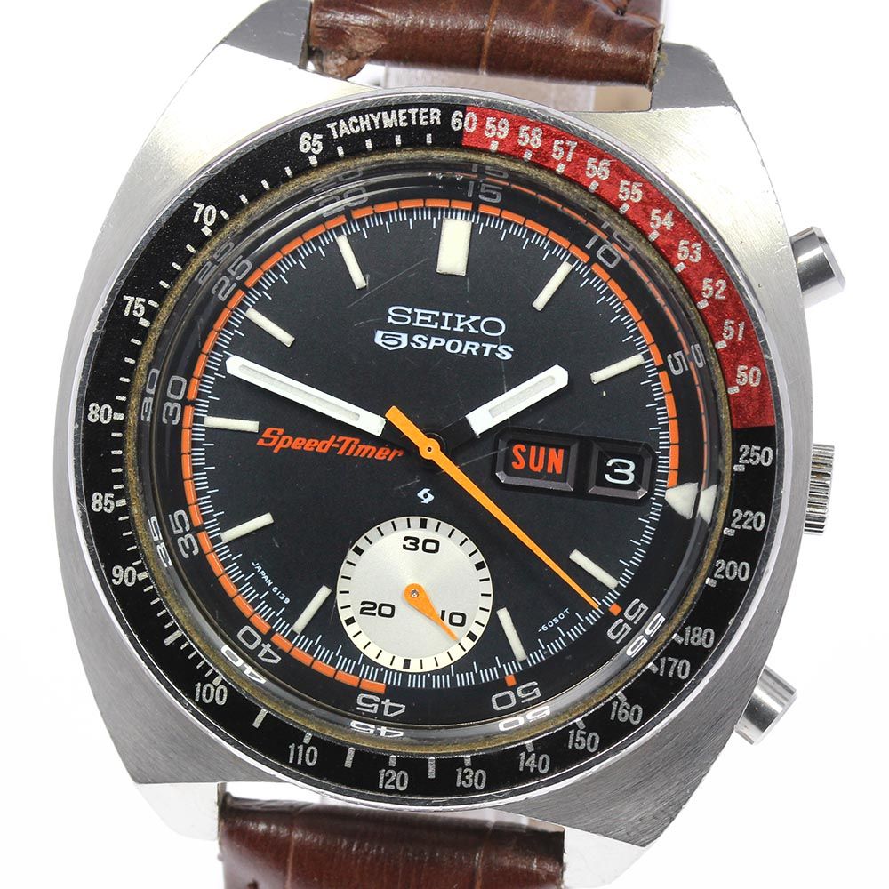 訳ありセイコー SEIKO 6139-6032 5スポーツ スピードタイマー デイデイト アンティーク cal.6139A 自動巻き  メンズ_622545 - メルカリ