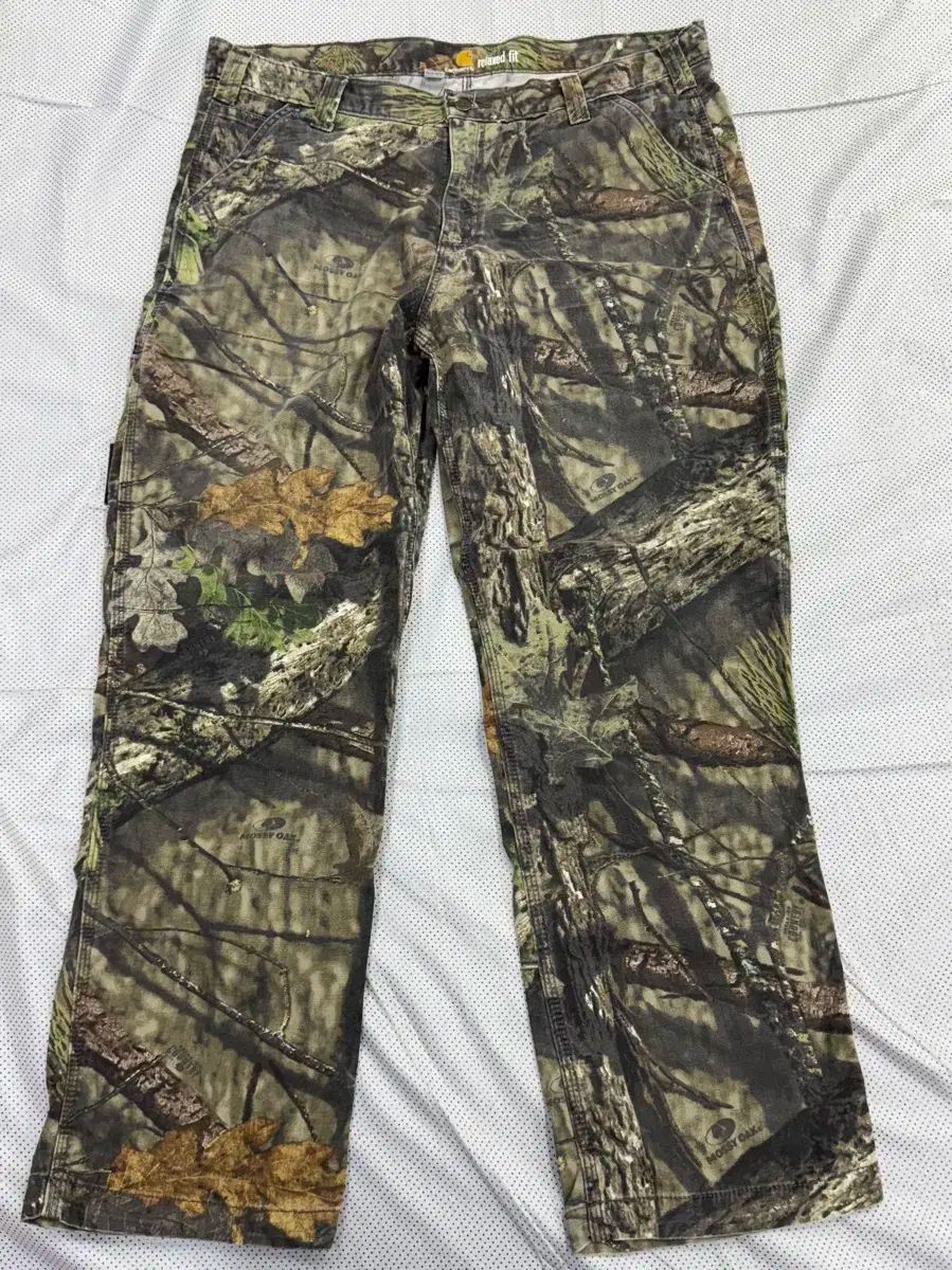 カーハート ウール リネン オーク カモフラージュ パンツ カーハート リアルツリー カモフラージュ