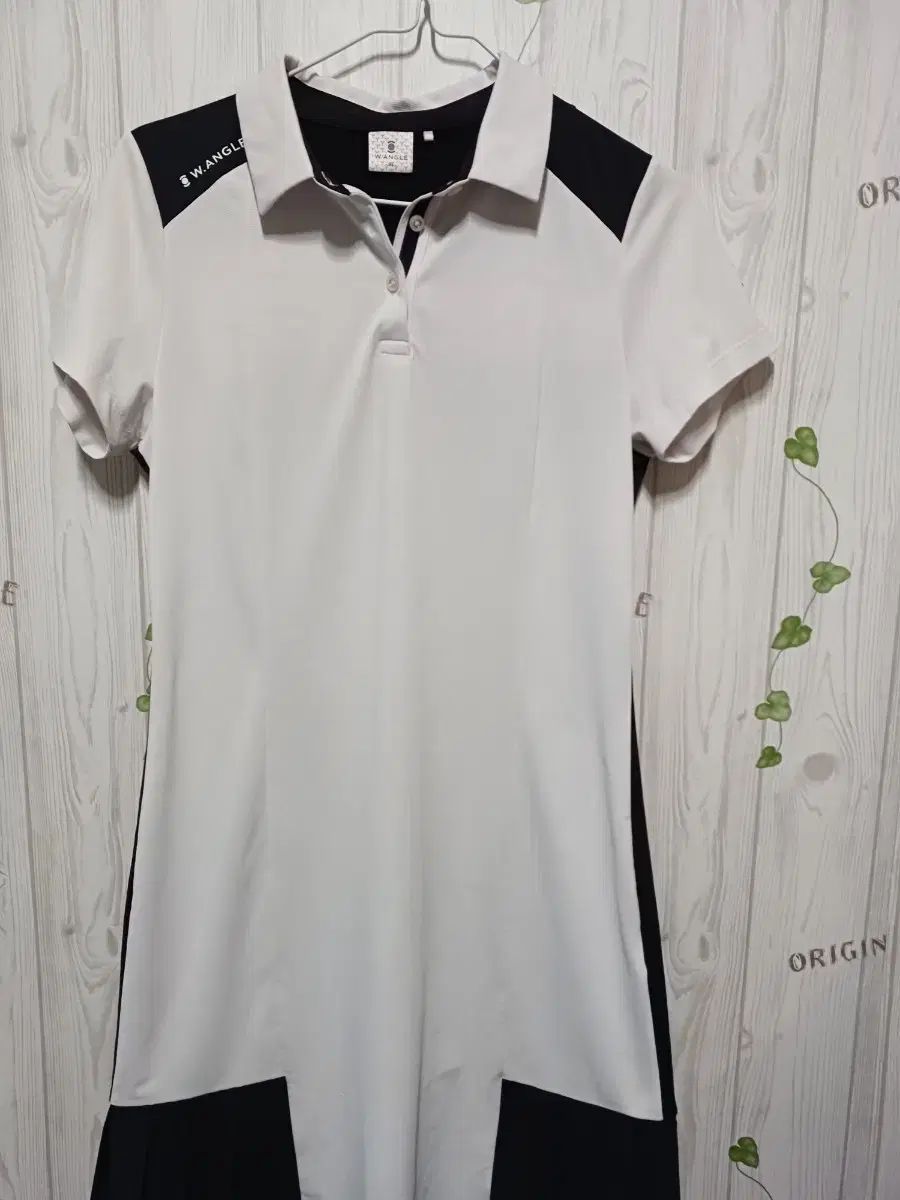 WIDE ANGLE ゴルフワンピース 裾シャーリング 95