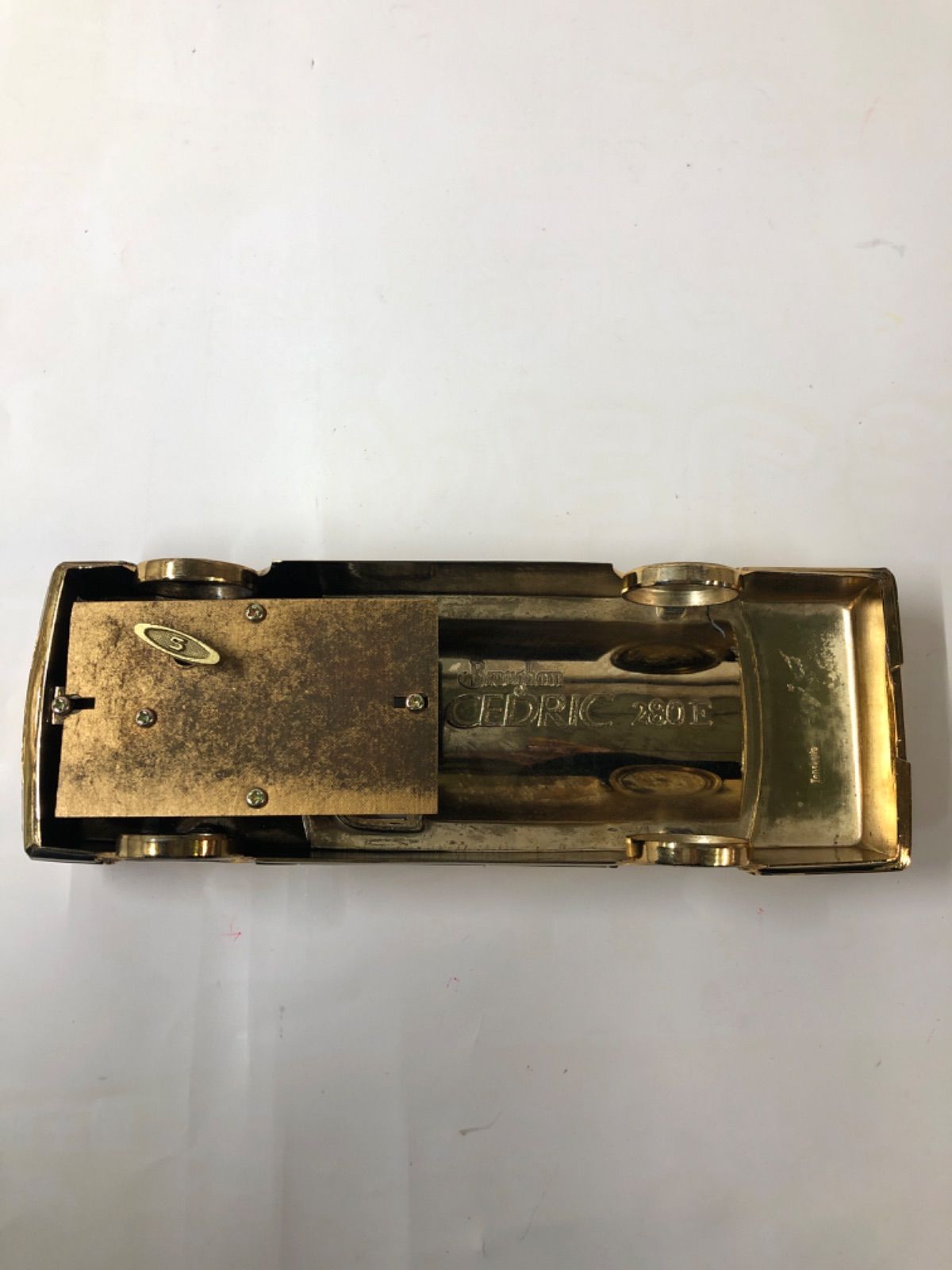 日産セドリック 280E オルゴールシガレットケース 金メッキ - メルカリ