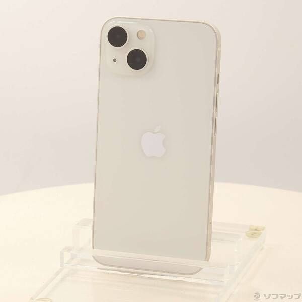 〔 〕iPhone13 128GB スターライト MLND3J A SIMフリー 〔ネットワーク利用制限▲〕 258