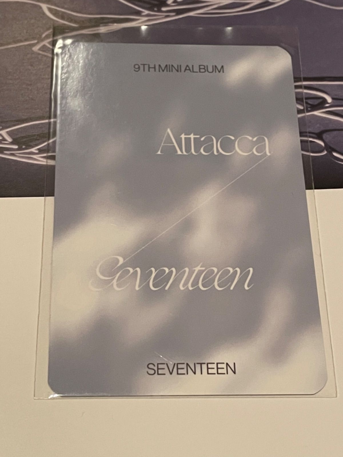 メーカー包装済】 Seventeen ドギョム トレカ attacca 中国 K-POP