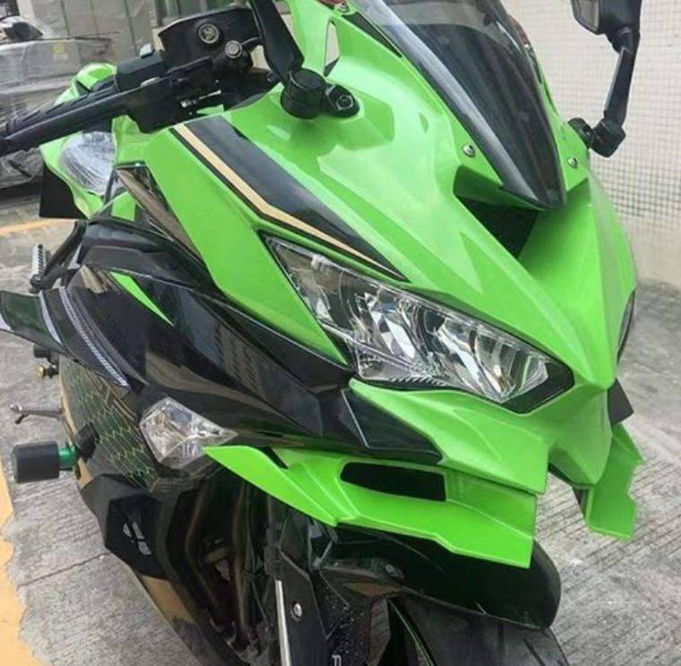 ZX-4R ZX25R ウィング スポイラー カバー フロント フェアリング