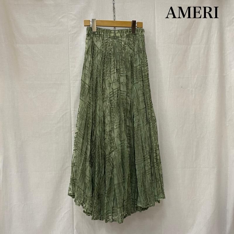 アメリ　ロングスカート Ameri VINTAGE - Ameri【タグ付新品】ハイウエスト フレア