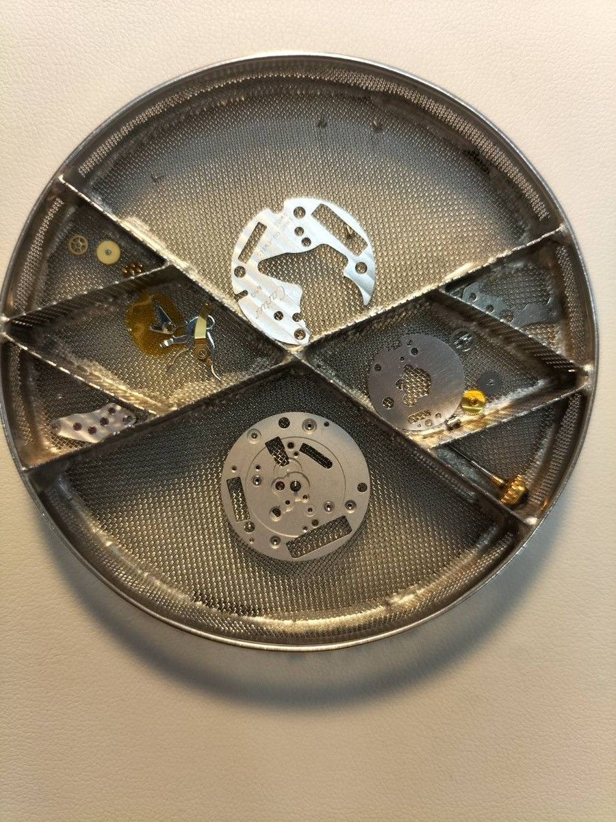 カルティエ マストコリゼ 590002 クォーツ Cal.690 SV925 革 純正尾錠  