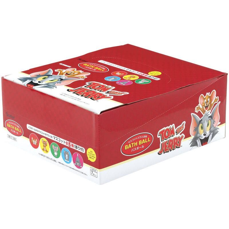 トム＆ジェリー マスコット入り入浴料 バスボール BOXセット 20個入  スケーター 