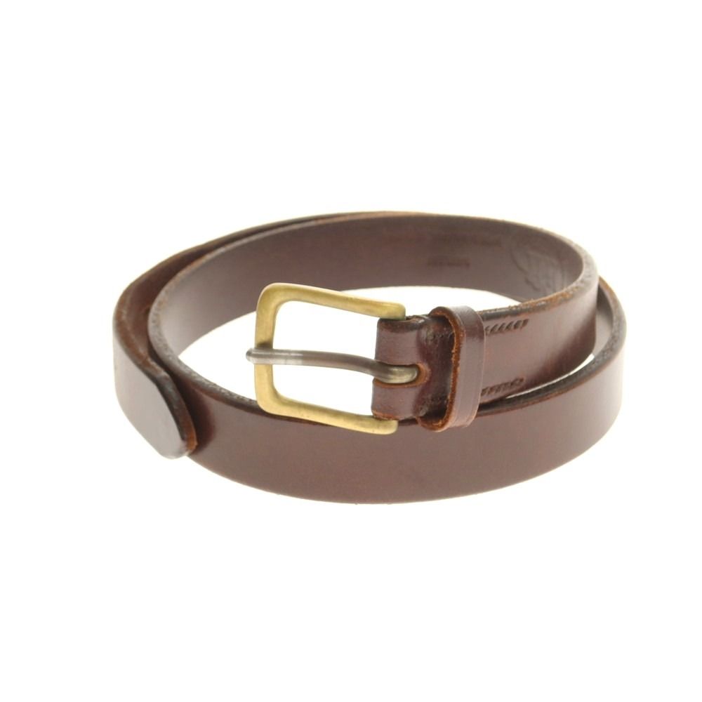 中古】ジャベツ クリフ JABEZ CLIFF レザー ベルト ブラウン